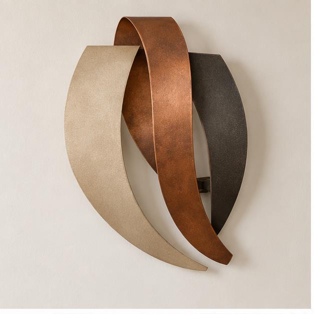 Orra Folded Metal Wall Sculpture