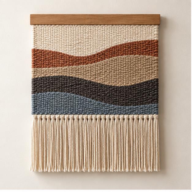 Elow Line Woven Wall Hanging