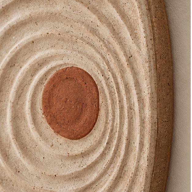 Nara Ripple Clay Wall Plaque product image 3