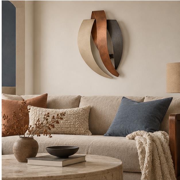 Orra Folded Metal Wall Sculpture product image 4