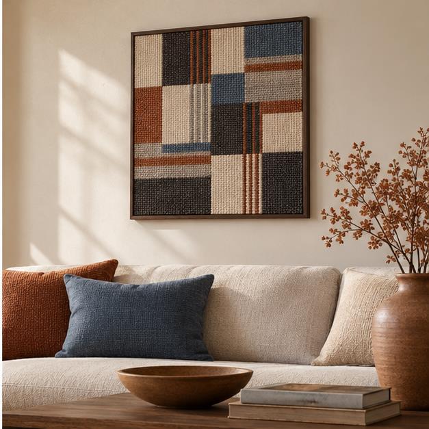 Rina Thread Grid Wall Textile product image 4