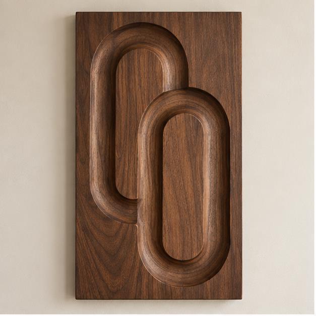 Tavi Loop Wood Wall Relief product image 1