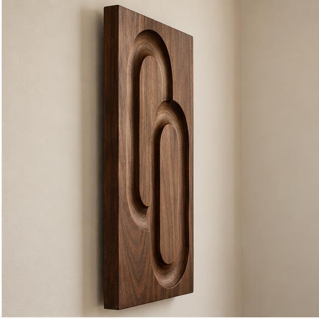 Tavi Loop Wood Wall Relief product image 2