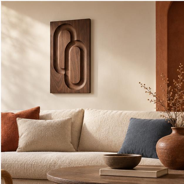 Tavi Loop Wood Wall Relief product image 4