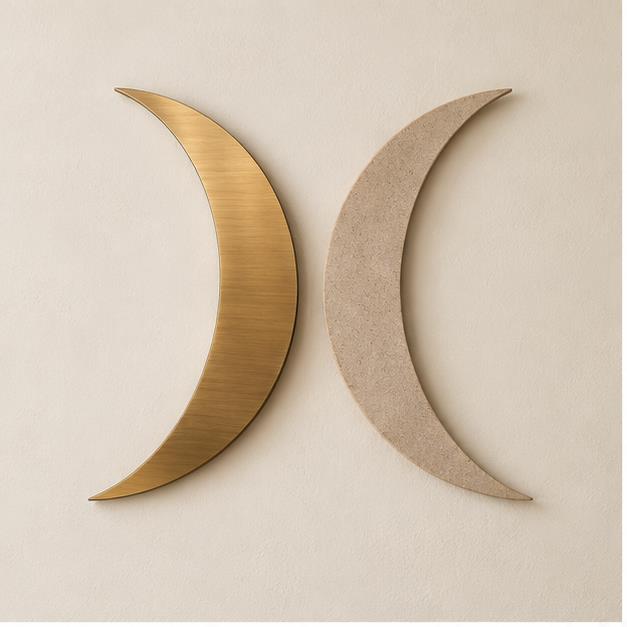 Vela Crescent Metal Wall Accent product image 1